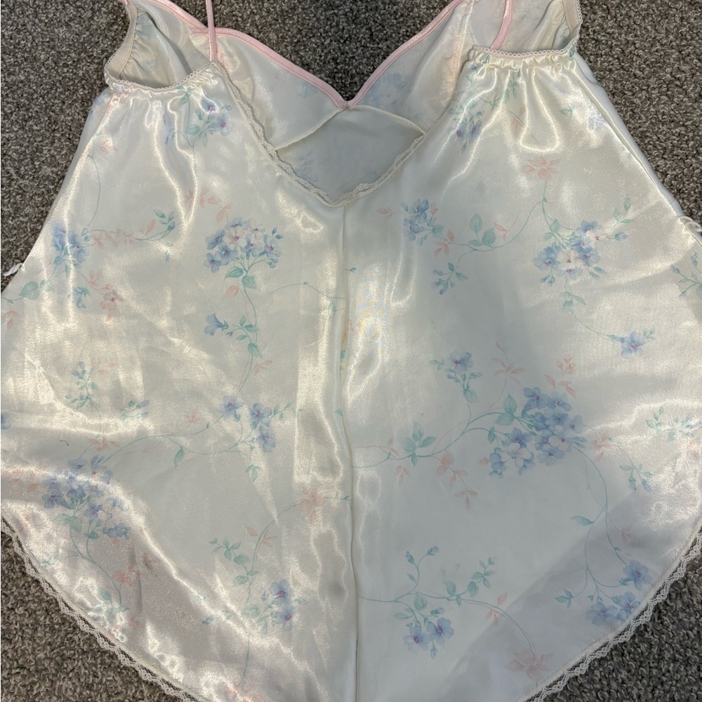 Vintage Floral Lingereine‎ One Piece Bodysuit Women's Size Small - Picture 13 of 15